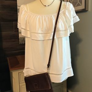 White Off Shoulder Top